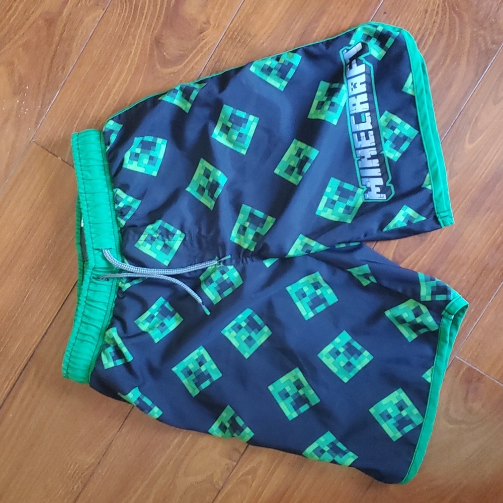 MINECRAFT Boy's Swim Trunks
